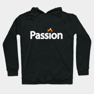 Passion artistic text design Hoodie